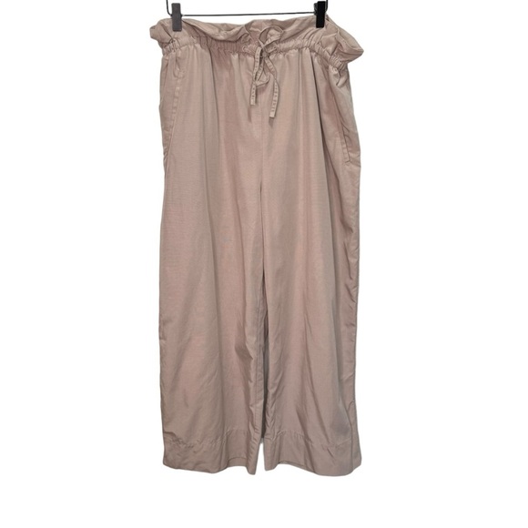 Aritzia The Group by Babaton Kerri Pant Wide Leg Neutral Minimalist Size Large - Picture 3 of 16